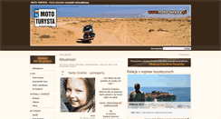 Desktop Screenshot of moto-turysta.pl